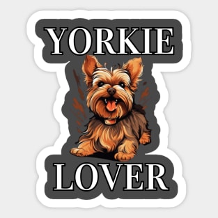 Yorkie Lover Sticker